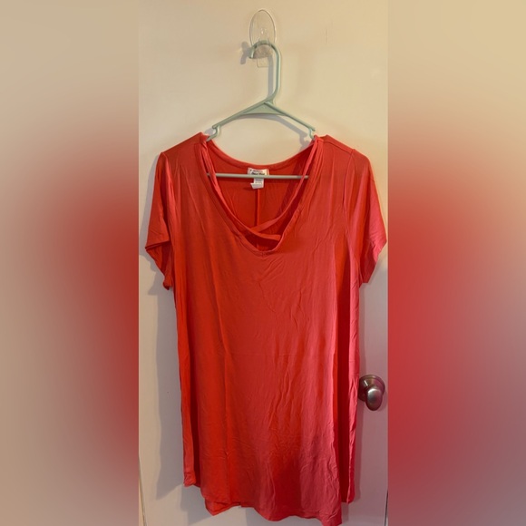 Casual Land Tops - Women's Coral Tunic